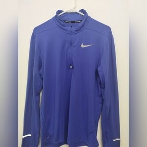 Nike Blue Long Sleeve Running Top